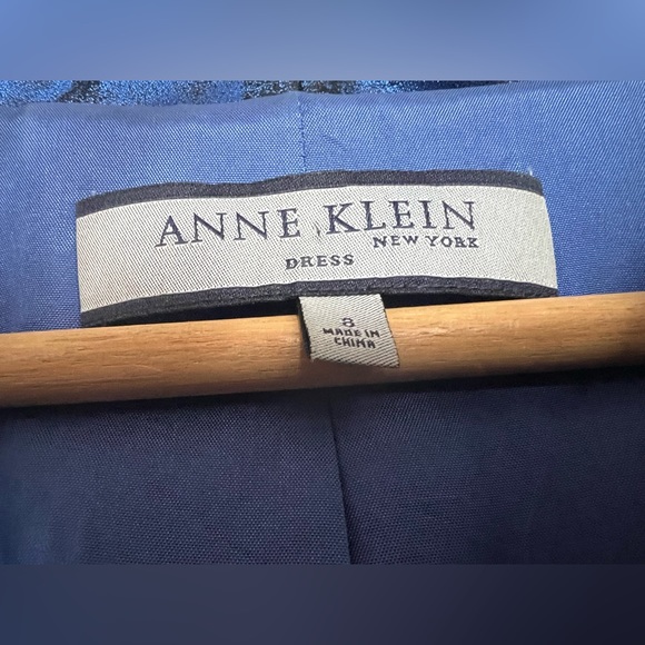 Anne Klein Blue A-Lined Dress - Picture 5 of 11